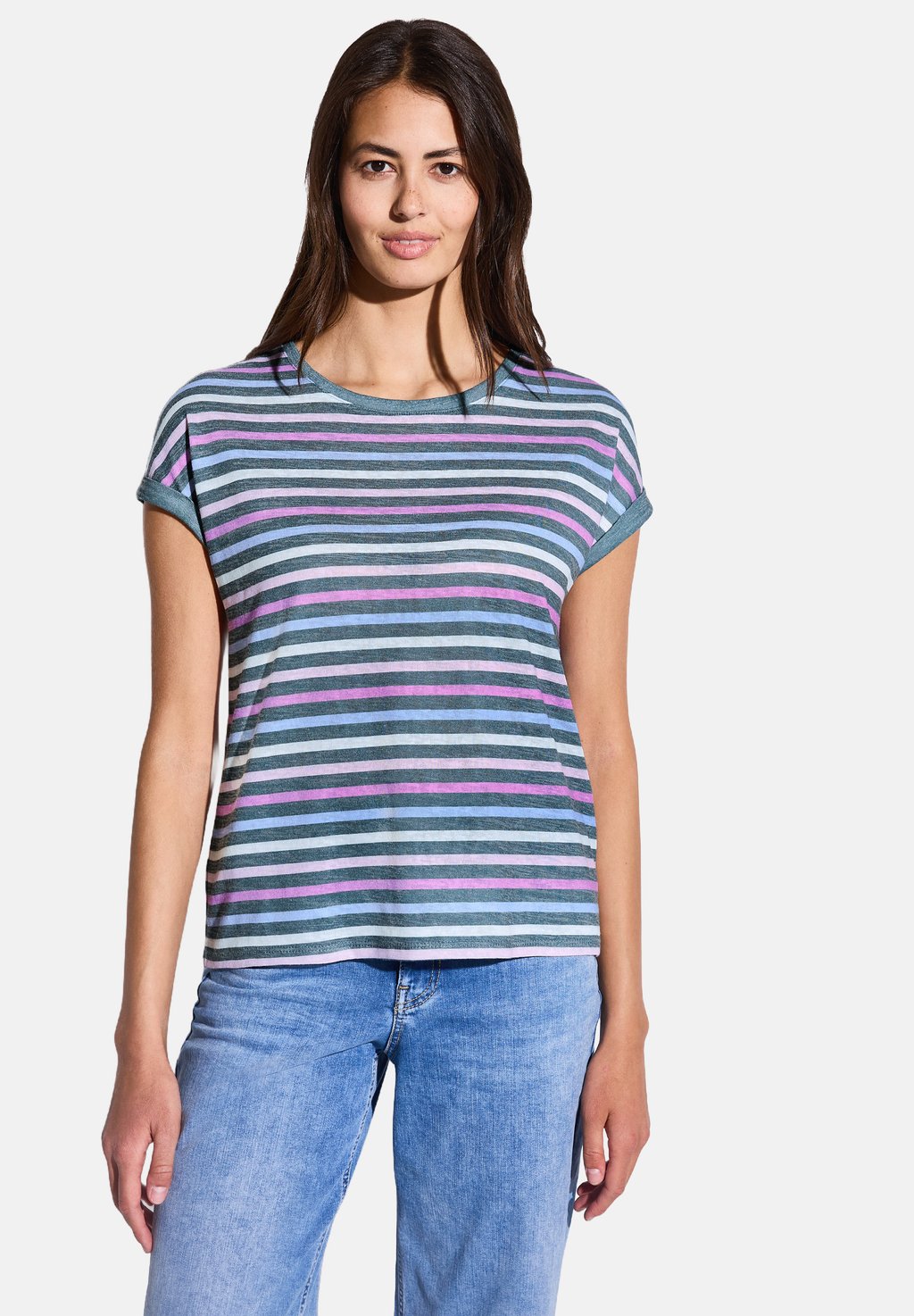 Футболка с принтом GESTREIFTES Street One, цвет Grün
Футболка с принтом GESTREIFTES Street One, цвет Grün