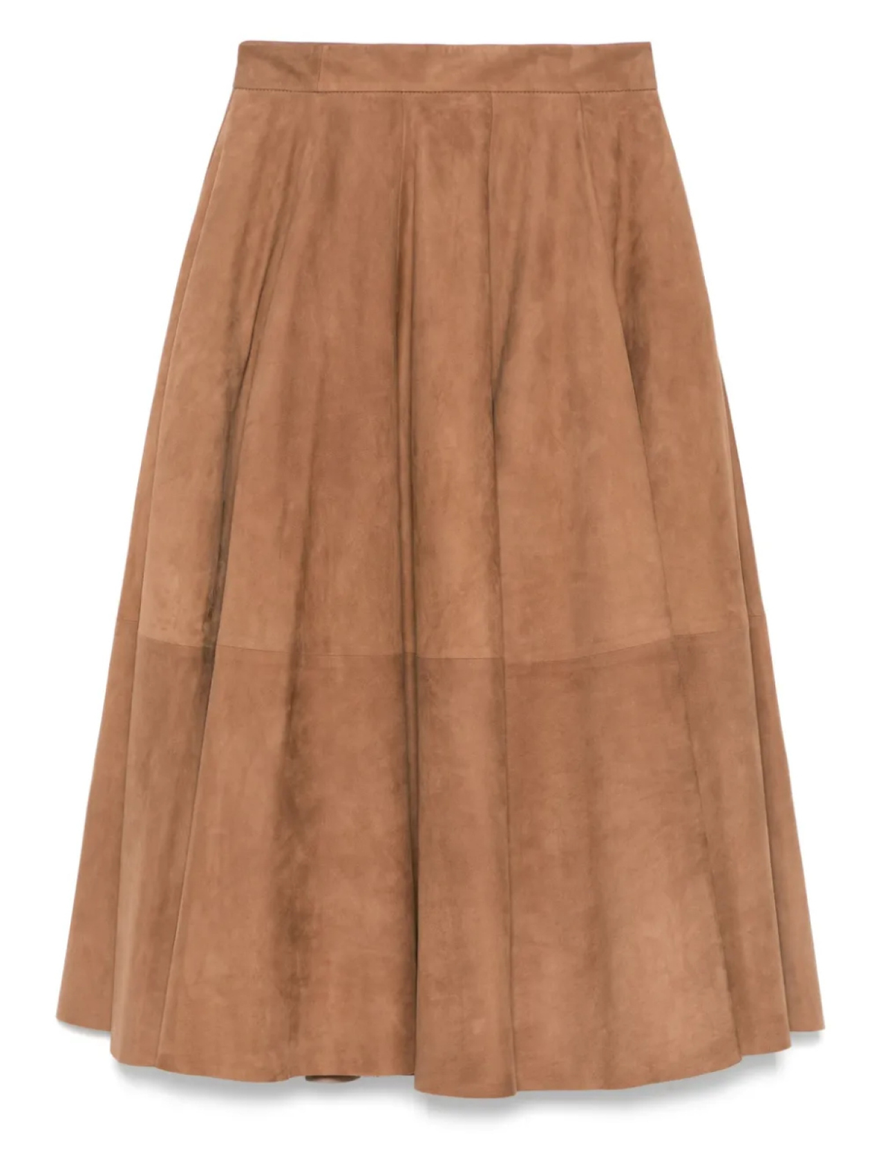 Кожаная юбка миди Desa 1972, коричневый
Кожаная юбка миди Desa 1972, коричневый