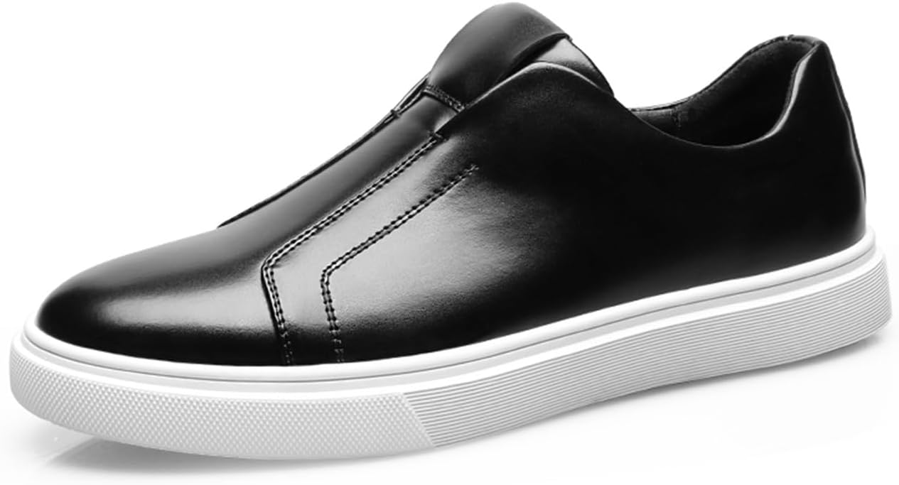 Мужские слипоны Santimon, плоская подошва EVA, круглый носок, повседневные и офисные деловые туфли для мужчин, черный
Мужские слипоны Santimon, плоская подошва EVA, круглый носок, повседневные и офисные деловые туфли для мужчин, черный