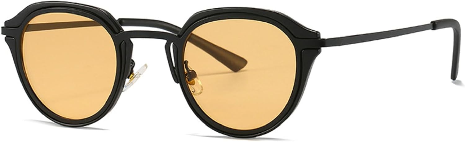 Ретро-солнцезащитные очки для женщин, маленькие многоугольные, квадратные, модные, с прозрачными линзами с градиентом, защита от УФ-излучения UV400, для мужчин в стиле панк Melrose, C6
Ретро-солнцезащитные очки для женщин, маленькие многоугольные, квадратные, модные, с прозрачными линзами с градиентом, защита от УФ-излучения UV400, для мужчин в стиле панк Melrose, C6