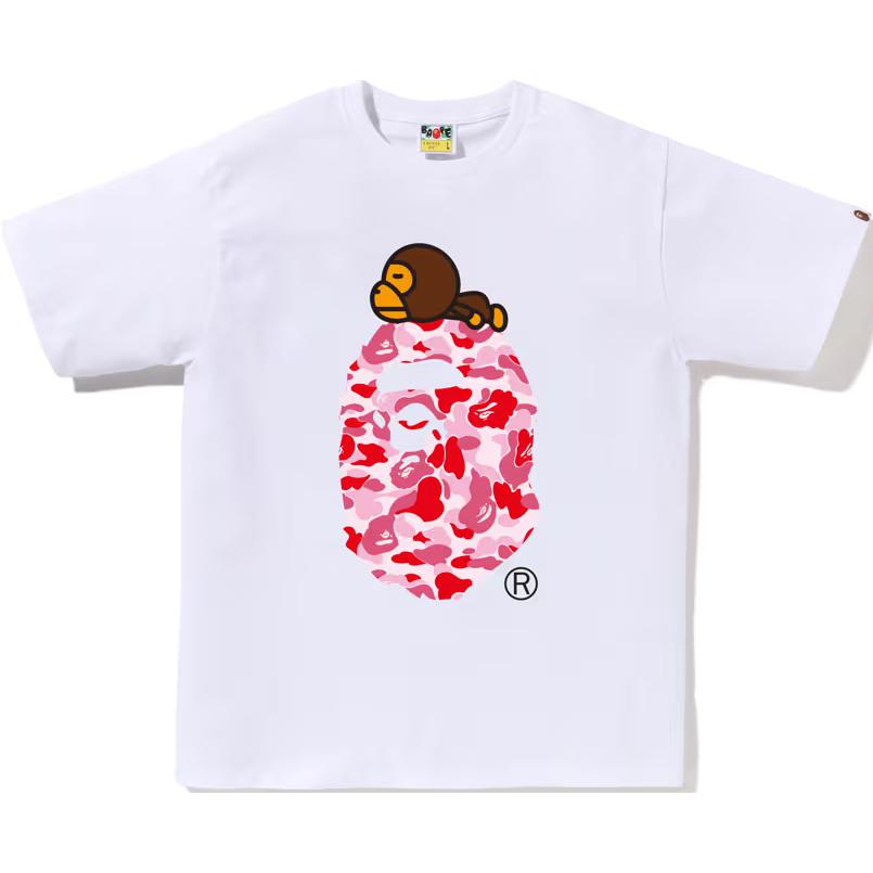 Футболка Bape Abc Camo Milo On Big Ape A BATHING APE, белый/розовый
Футболка Bape Abc Camo Milo On Big Ape A BATHING APE, белый/розовый