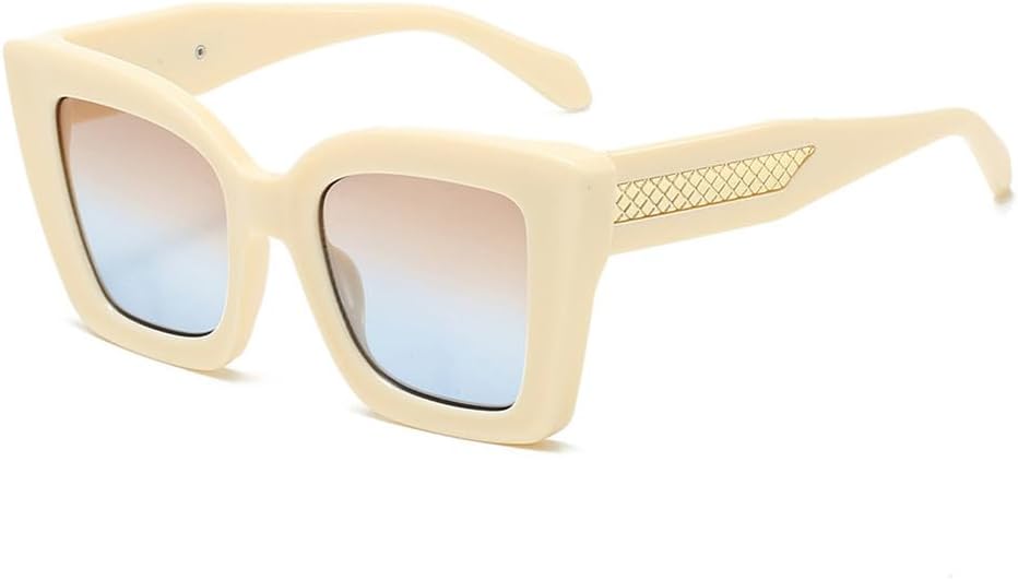 Женские солнцезащитные очки в крупной оправе, двухцветные, «кошачий глаз», мужские, с защитой от УФ-излучения UV400, для занятий спортом на открытом воздухе, бега и езды на велосипеде UYPTK, Beige
Женские солнцезащитные очки в крупной оправе, двухцветные, «кошачий глаз», мужские, с защитой от УФ-излучения UV400, для занятий спортом на открытом воздухе, бега и езды на велосипеде UYPTK, Beige