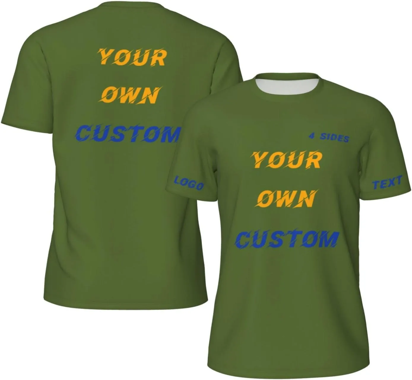 Футболка Custom с принтом на 4 сторонах
Футболка Custom с принтом на 4 сторонах