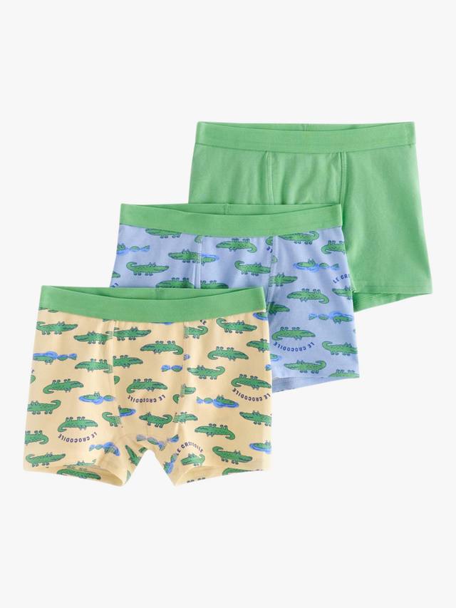 Детские хлопковые боксеры с принтом крокодила Lindex, Pack of 3, Light Yellow
Детские хлопковые боксеры с принтом крокодила Lindex, Pack of 3, Light Yellow