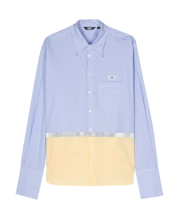 Рубашка в синюю полоску Gcds, синий
Рубашка в синюю полоску Gcds, синий