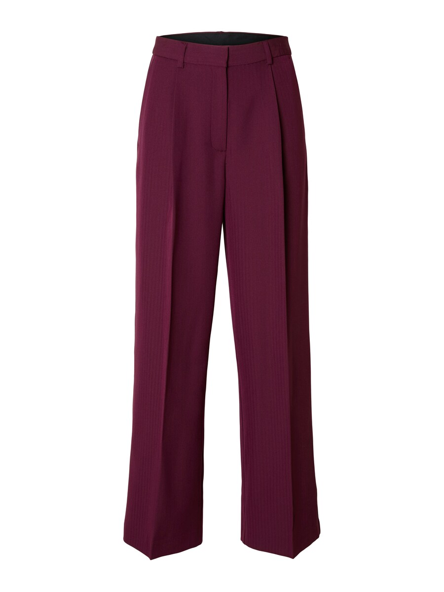 Свободные брюки со складками спереди SELECTED SLFFEDORA, баклажановый
Свободные брюки со складками спереди SELECTED SLFFEDORA, баклажановый