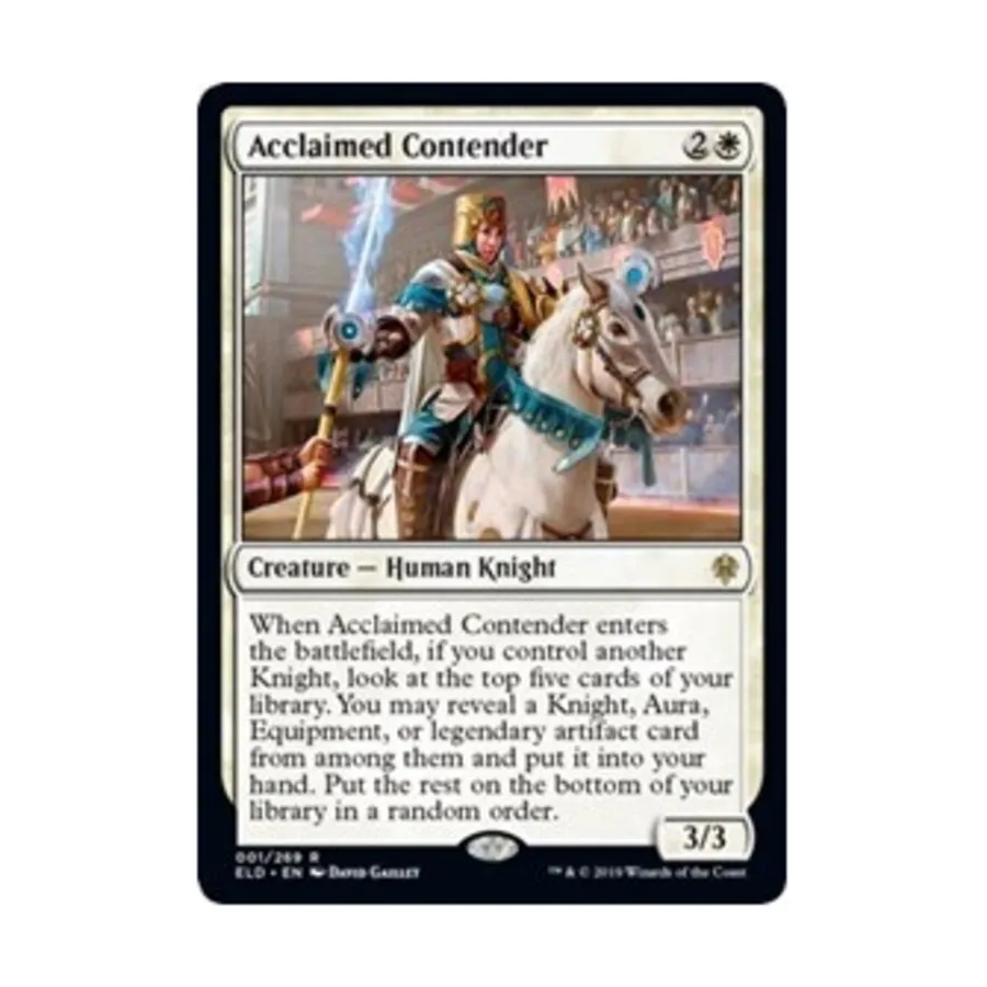 CCG Признанный претендент (R), MTG - Throne of Eldraine
CCG Признанный претендент (R), MTG - Throne of Eldraine