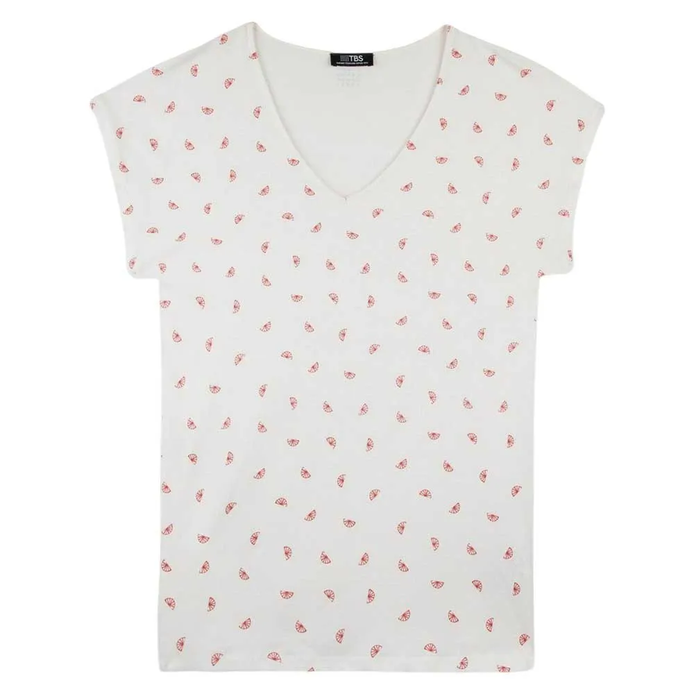 Футболка Tbs Eddensan short sleeve v neck, белый
Футболка Tbs Eddensan short sleeve v neck, белый