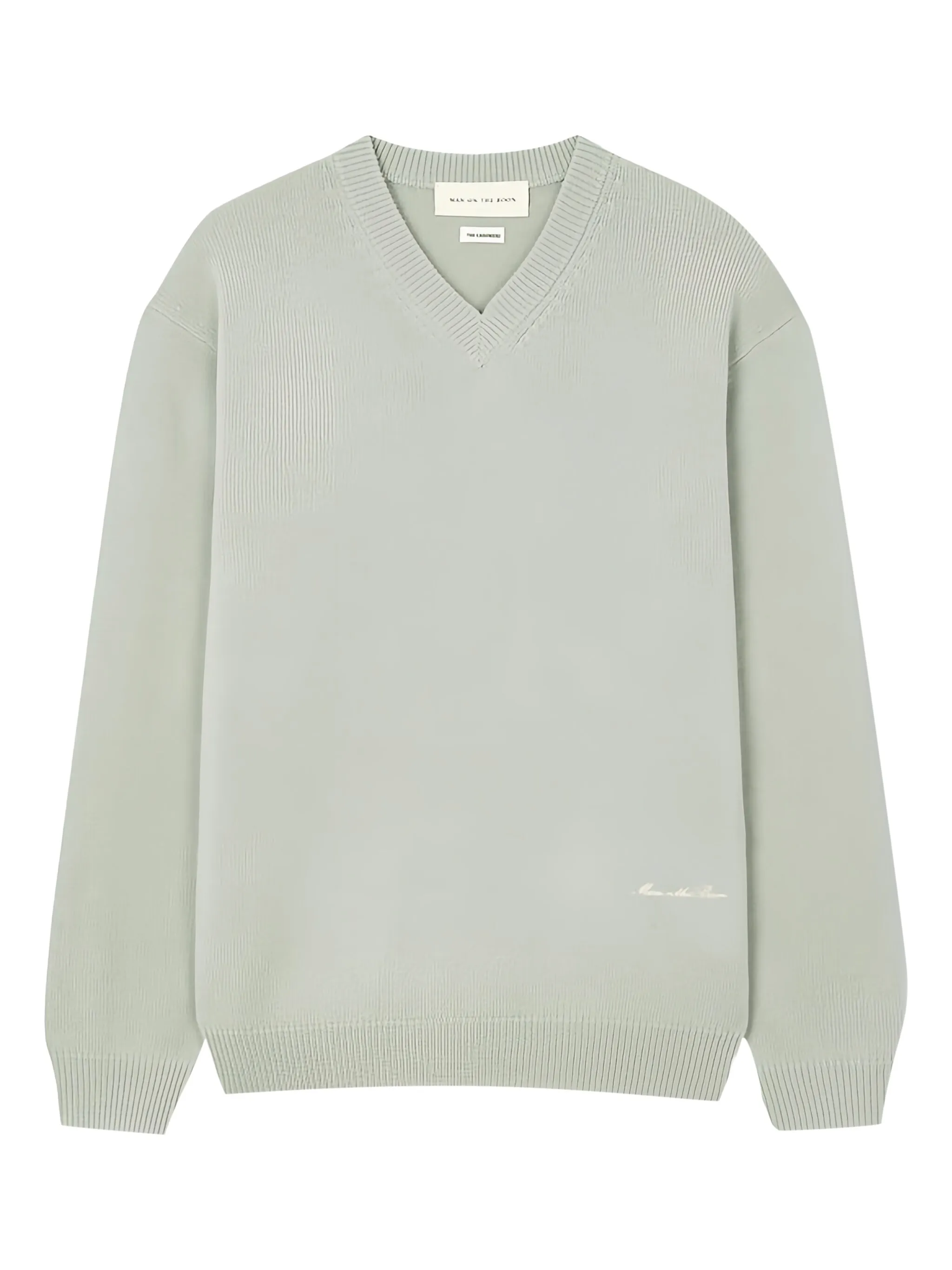 Свитер с V-образным вырезом Man On The Boon., зеленый
Свитер с V-образным вырезом Man On The Boon., зеленый