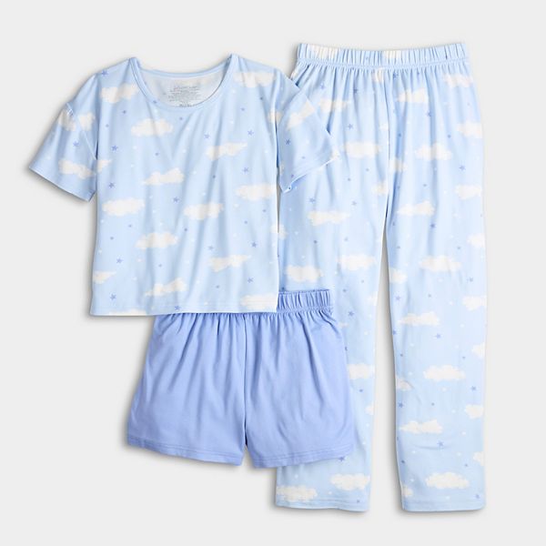 Детский комплект пижамы для девочек 4-12 лет Cuddl Duds, Blue Clouds
Детский комплект пижамы для девочек 4-12 лет Cuddl Duds, Blue Clouds