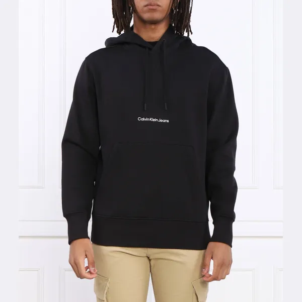 Толстовка стандартного кроя для учреждений Calvin Klein, черный
Толстовка стандартного кроя для учреждений Calvin Klein, черный