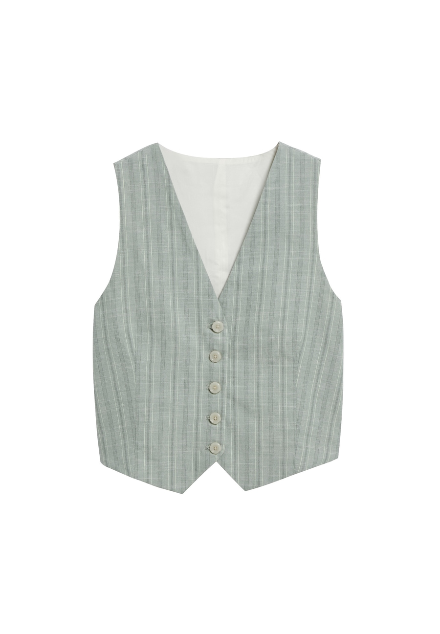 Костюмный жилет ARMEDANGELS SINERIAA, оливковый
Костюмный жилет ARMEDANGELS SINERIAA, оливковый