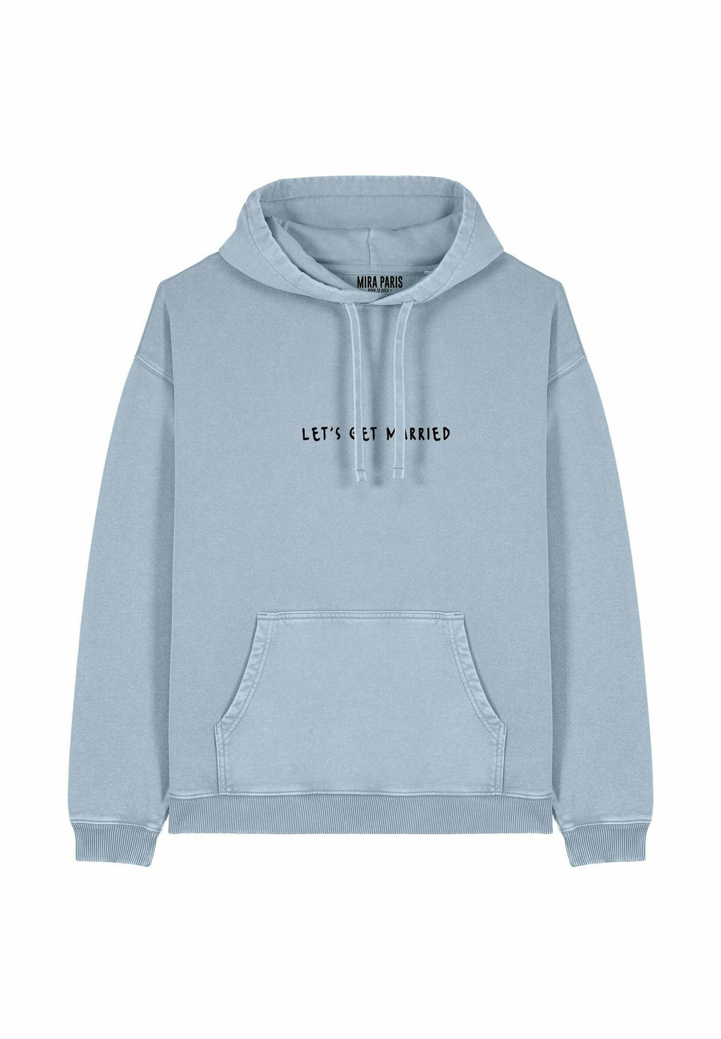 Толстовка LET'S GET MARRIED EMBROIDERY VINTAGE - Hoodie Mira Paris, светло-голубой
Толстовка LET'S GET MARRIED EMBROIDERY VINTAGE - Hoodie Mira Paris, светло-голубой