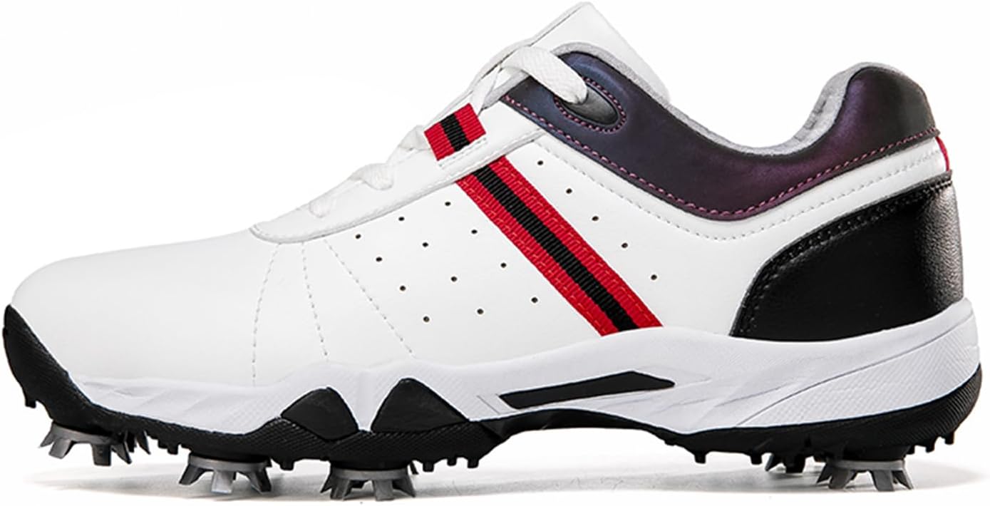 Мужские гольф обувь, водонепроницаемые и дышащие гольф туфли с шипами для мужчин Ybberik, красный
Мужские гольф обувь, водонепроницаемые и дышащие гольф туфли с шипами для мужчин Ybberik, красный