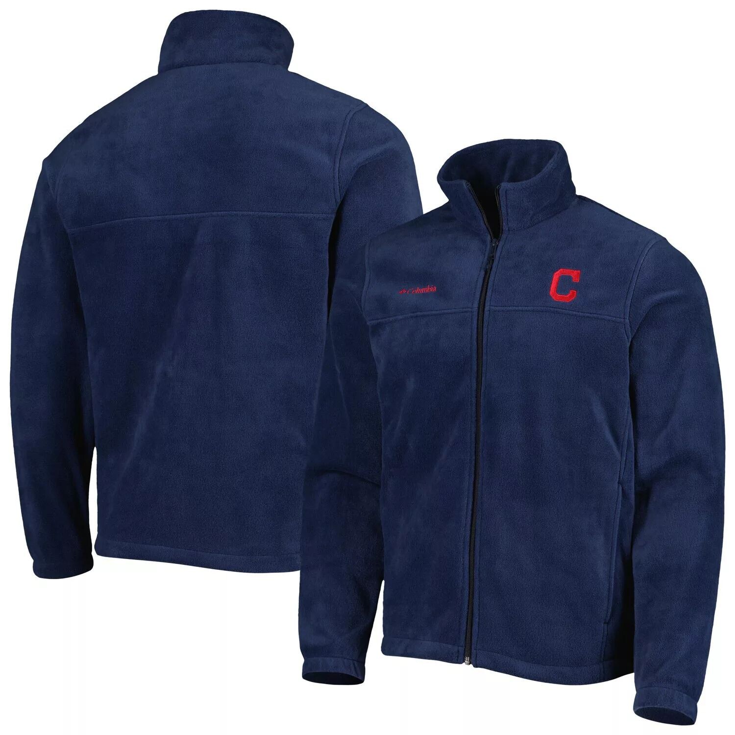 Мужская куртка Columbia Navy Cleveland Indians Steens Mountain с молнией во всю длину
Мужская куртка Columbia Navy Cleveland Indians Steens Mountain с молнией во всю длину