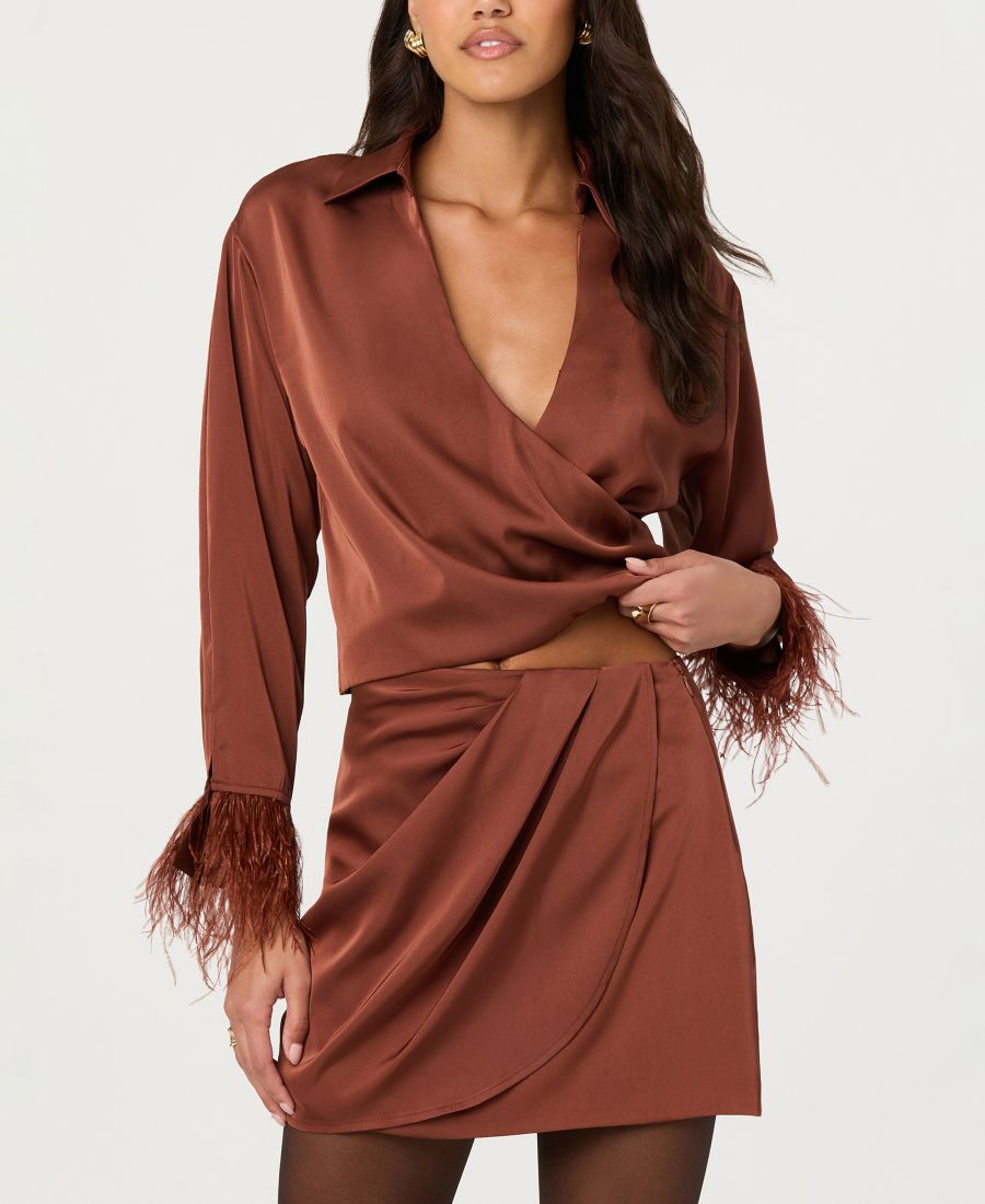 Женская футболка Catrina с V-образным вырезом ASTR the Label, Rusty Brown, Коричневый, Женская футболка Catrina с V-образным вырезом ASTR the Label, Rusty Brown
Женская футболка Catrina с V-образным вырезом ASTR the Label, Rusty Brown, Коричневый, Женская футболка Catrina с V-образным вырезом ASTR the Label, Rusty Brown