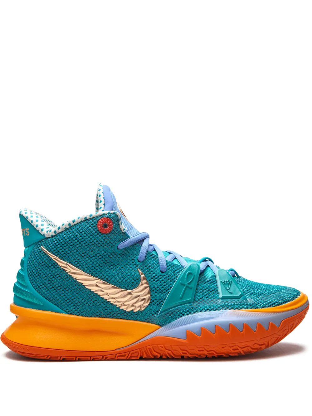 Кроссовки Kyrie 7 'Concepts Horus' Nike, синий
Кроссовки Kyrie 7 'Concepts Horus' Nike, синий