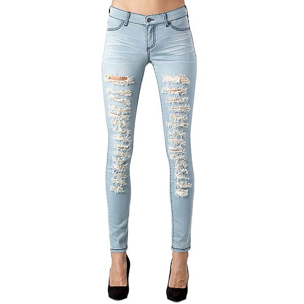 Женские джинсы премиум-класса с потертостями и разрезами в светлой стирке Miss Halladay
Женские джинсы премиум-класса с потертостями и разрезами в светлой стирке Miss Halladay