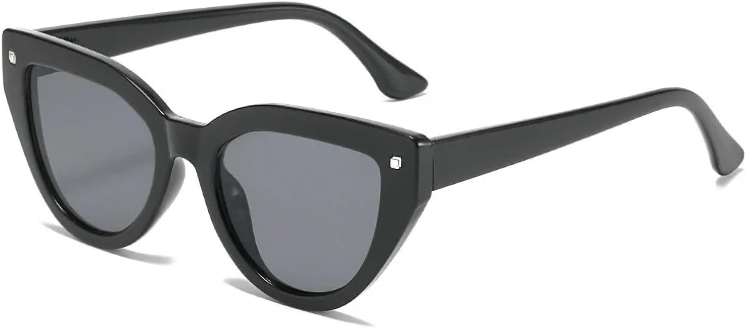 Модные женские солнцезащитные очки «кошачий глаз» в стиле ретро с заклепками, стильные мужские солнцезащитные очки синего, желтого и красного цвета с защитой от УФ-излучения UV400 WNCKSQ, Black Gray
Модные женские солнцезащитные очки «кошачий глаз» в стиле ретро с заклепками, стильные мужские солнцезащитные очки синего, желтого и красного цвета с защитой от УФ-излучения UV400 WNCKSQ, Black Gray