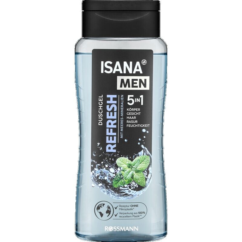 Гель для душа 5в1 Обновить ISANA, 300 ml
Гель для душа 5в1 Обновить ISANA, 300 ml