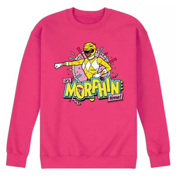 Мужская флисовая толстовка Power Rangers Morphin Time желтая Licensed Character, розовый
Мужская флисовая толстовка Power Rangers Morphin Time желтая Licensed Character, розовый