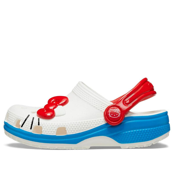 Сандалии x hello kitty classic clog 'i am' Crocs, белый 
Сандалии x hello kitty classic clog 'i am' Crocs, белый