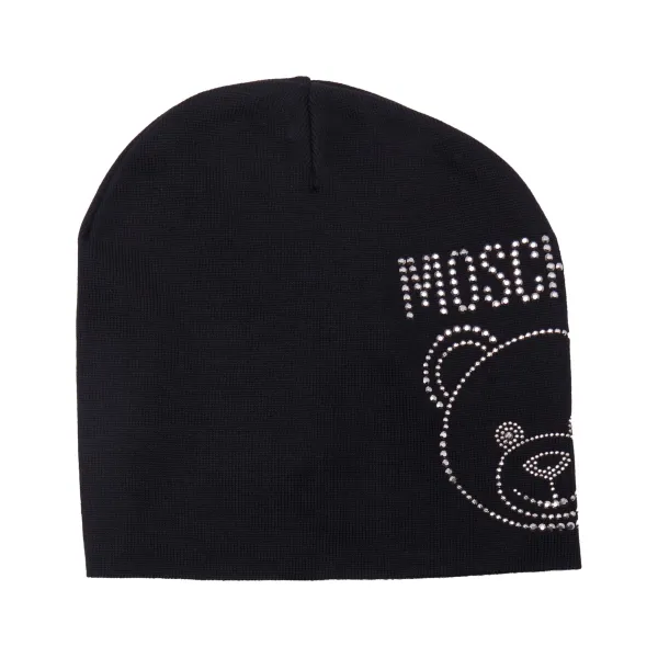 Шерстяная шапка Moschino, черный
Шерстяная шапка Moschino, черный