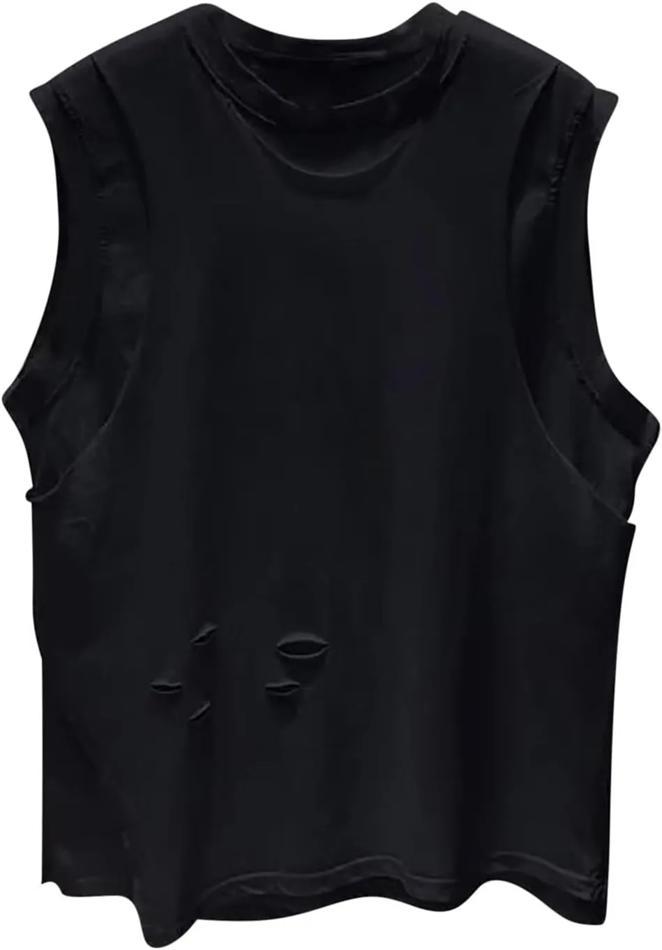 Мужской хлопковый майка без рукавов летняя с рваным дизайном для тренировок
Мужской хлопковый майка без рукавов летняя с рваным дизайном для тренировок