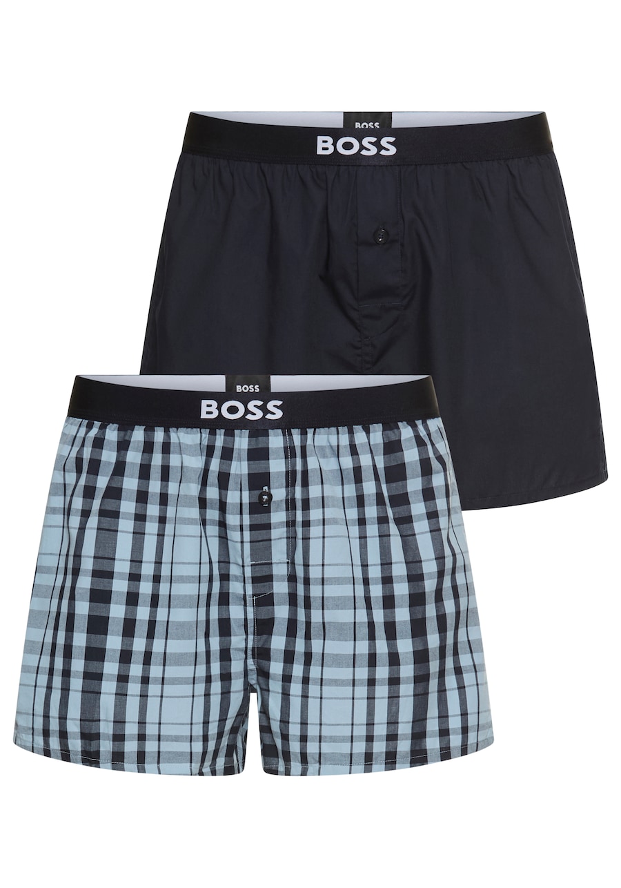 Боксеры BOSS, темно-синий/пастельно-голубой
Боксеры BOSS, темно-синий/пастельно-голубой