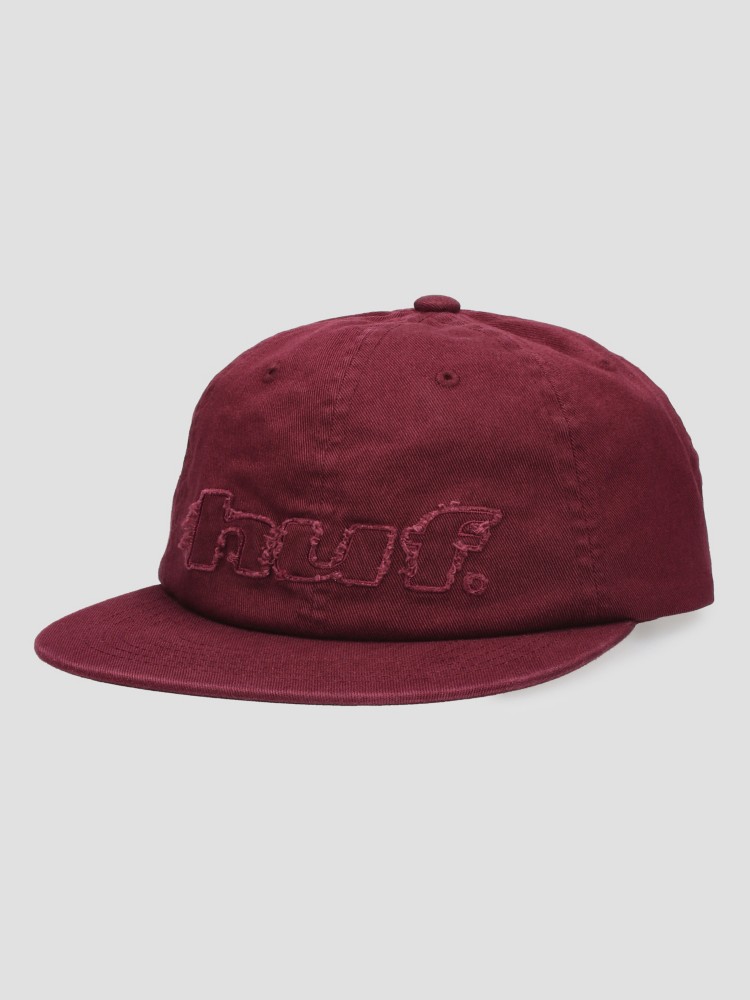 Бейсболка HUF Distressed Logo 5 Panel Cap, raisin
Бейсболка HUF Distressed Logo 5 Panel Cap, raisin