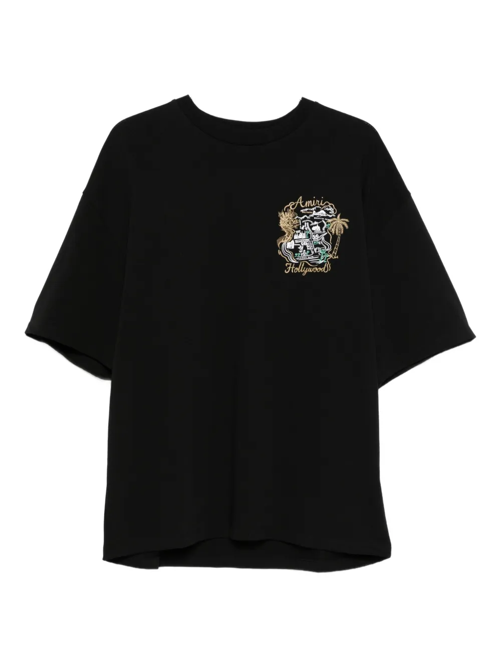 Футболка с вышивкой AMIRI, черный
Футболка с вышивкой AMIRI, черный