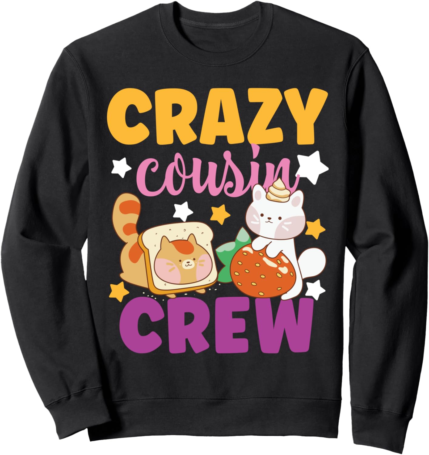 Толстовка с изображением кота от Cousin Crew Design Cousin Design Ideas For Funny Cousin, черный
Толстовка с изображением кота от Cousin Crew Design Cousin Design Ideas For Funny Cousin, черный