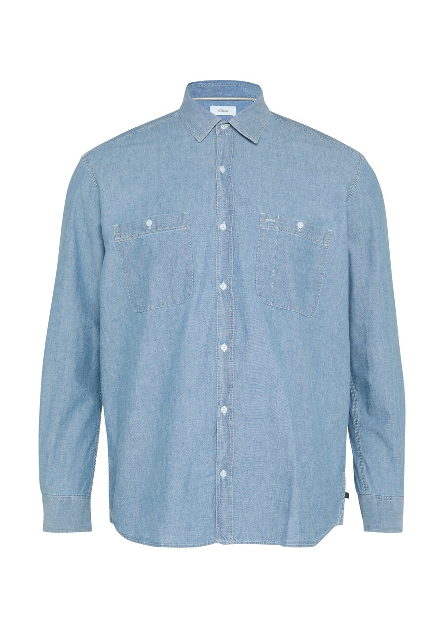 Рубашка на пуговицах Comfort fit s.Oliver, Light blue
Рубашка на пуговицах Comfort fit s.Oliver, Light blue