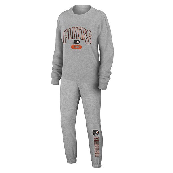 Женский трикотажный комплект для сна philadelphia flyers с длинным рукавом, цвет heather gray Wear By Erin Andrews
Женский трикотажный комплект для сна philadelphia flyers с длинным рукавом, цвет heather gray Wear By Erin Andrews