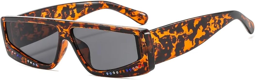 Роскошные женские солнцезащитные очки с леопардовым градиентом, яркими бриллиантовыми вставками, мужские солнцезащитные очки в маленькой оправе с защитой от УФ-излучения UV400 SZVVBKK, Leopard Grey
Роскошные женские солнцезащитные очки с леопардовым градиентом, яркими бриллиантовыми вставками, мужские солнцезащитные очки в маленькой оправе с защитой от УФ-излучения UV400 SZVVBKK, Leopard Grey