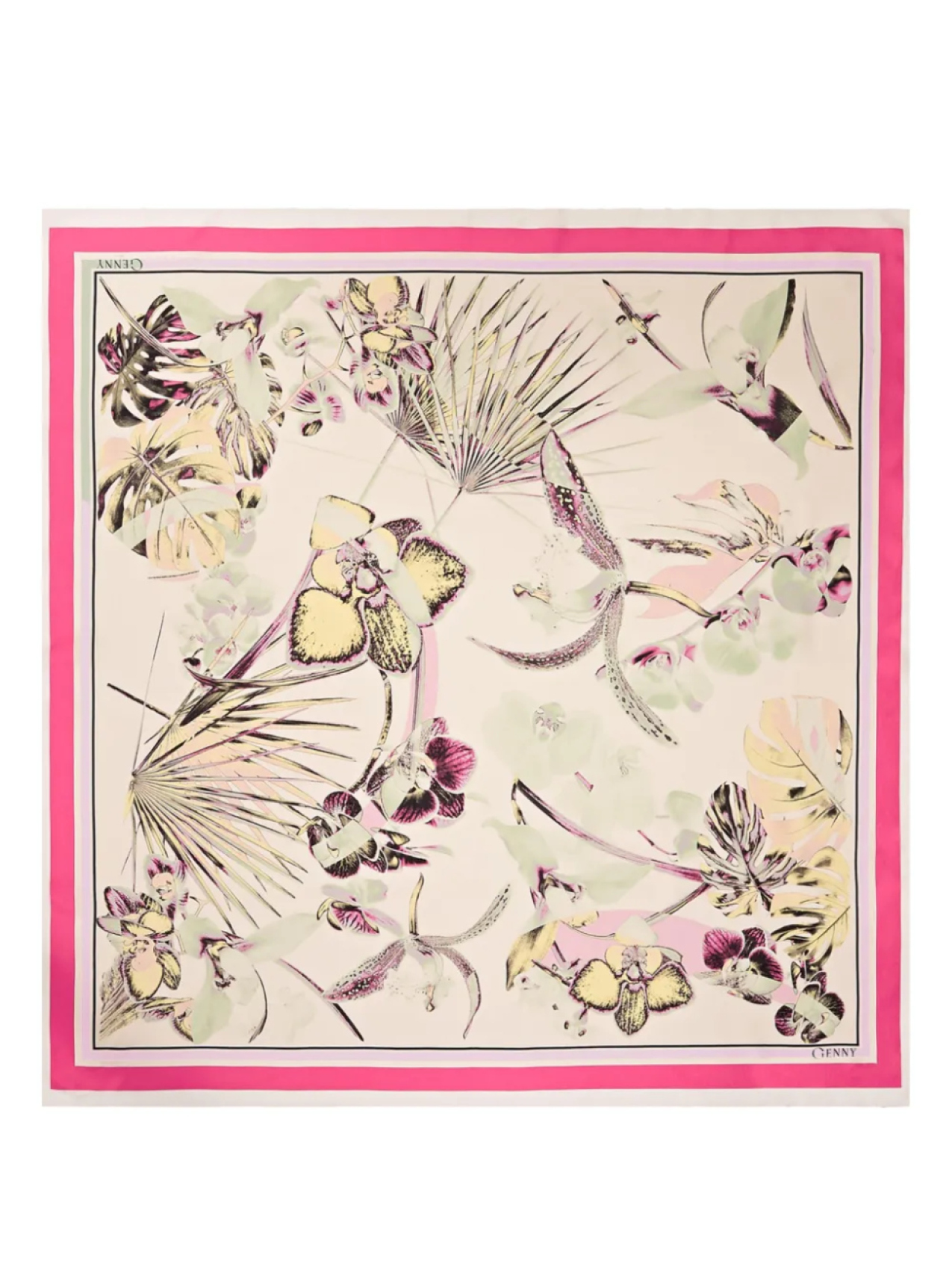 Шарф Jungle Flower Genny, белый
Шарф Jungle Flower Genny, белый