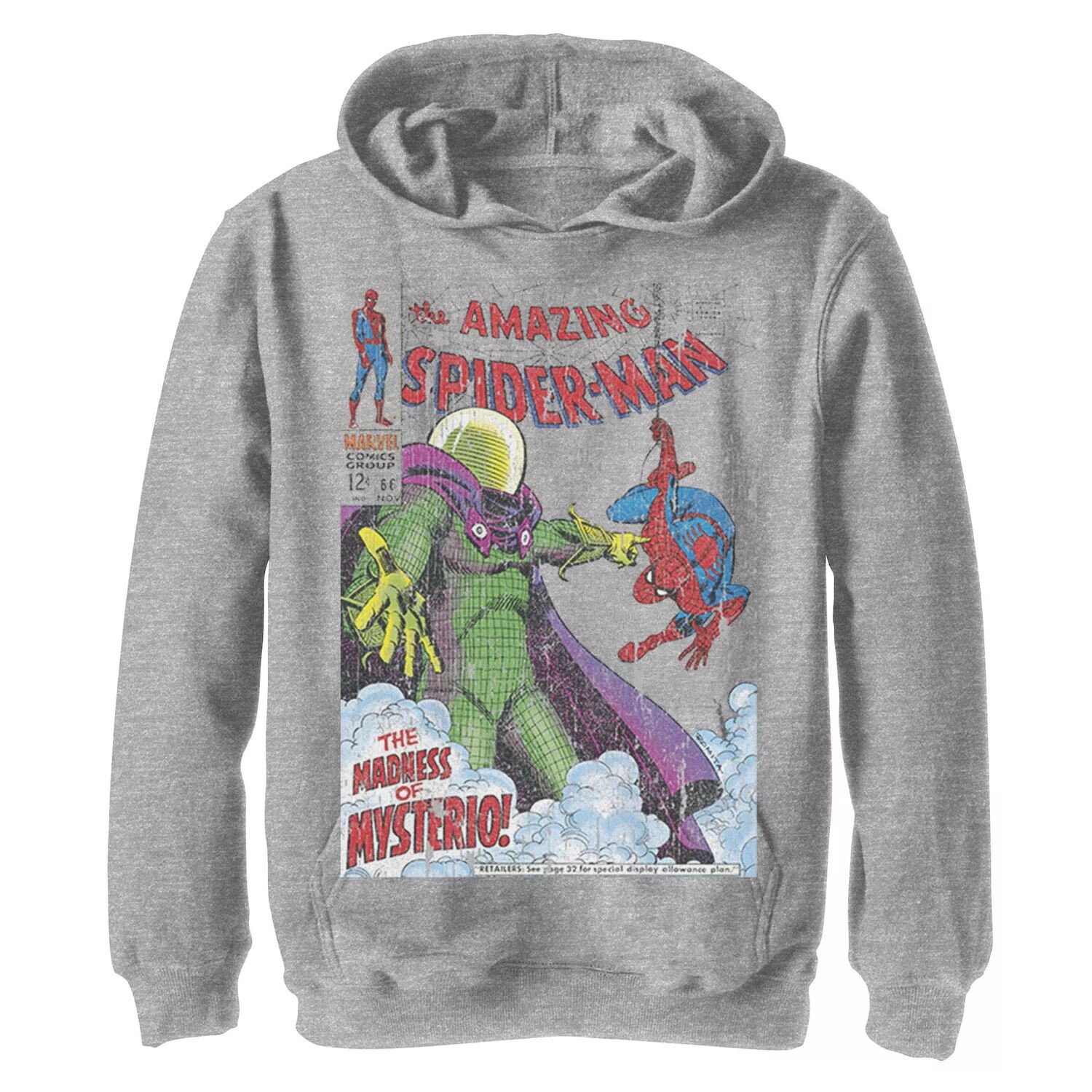 Толстовка с принтом комиксов «Marvel The Amazing Spider-Man» для мальчиков 8–20 лет Marvel
Толстовка с принтом комиксов «Marvel The Amazing Spider-Man» для мальчиков 8–20 лет Marvel