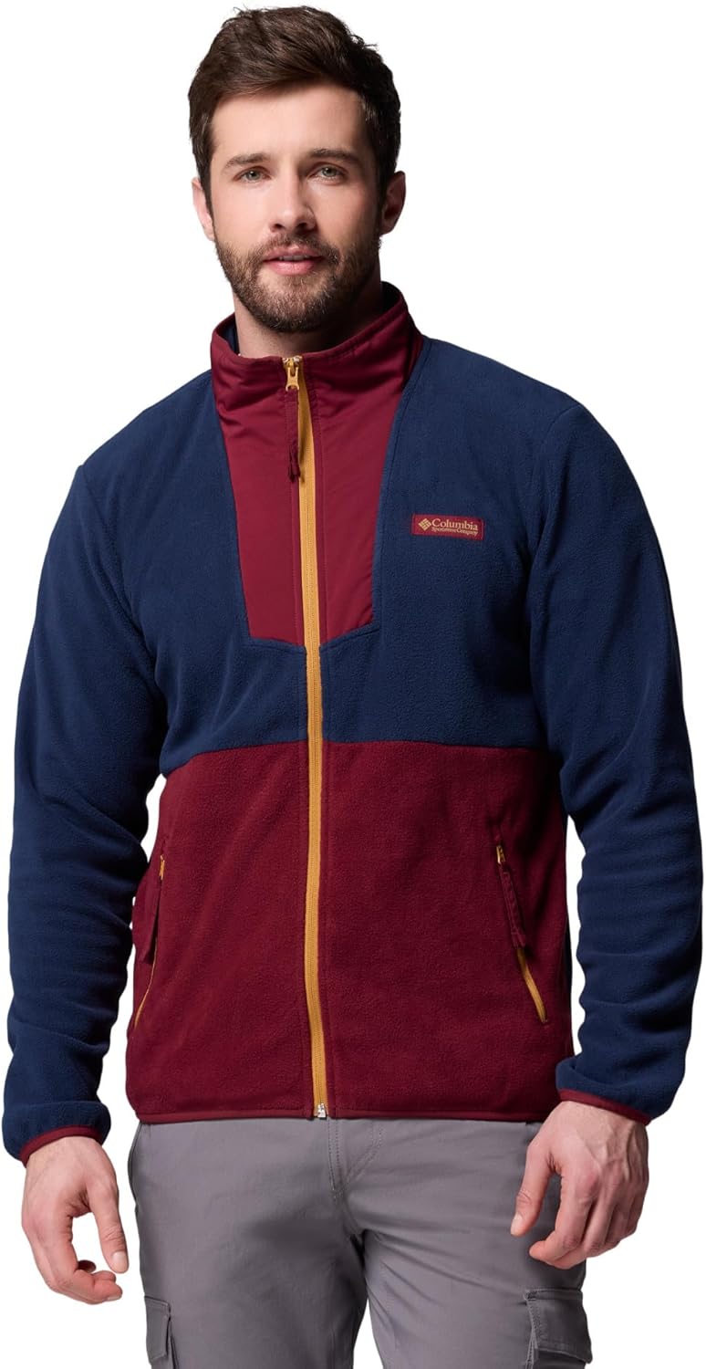 Columbia мужская флисовая толстовка Sequoia Grove с молнией, Rich Wine/Collegiate Navy
Columbia мужская флисовая толстовка Sequoia Grove с молнией, Rich Wine/Collegiate Navy