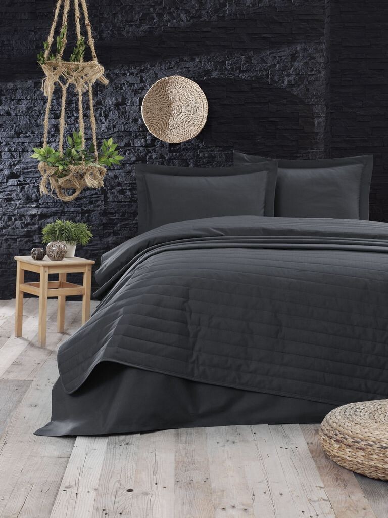 L'Essentiel Linge de Maison, Monart - Антрацит, Двуспальное покрывало, Антрацит, 240 x 220 см
L'Essentiel Linge de Maison, Monart - Антрацит, Двуспальное покрывало, Антрацит, 240 x 220 см