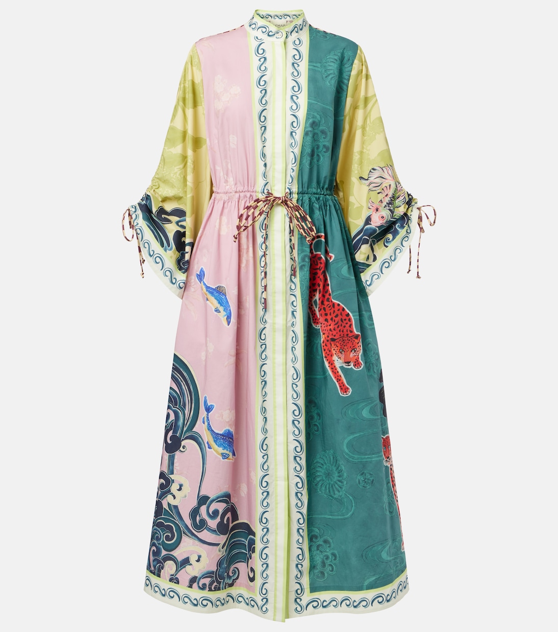 Рочестер хлопковое платье-рубашка с принтом Alémais, разноцветный
Рочестер хлопковое платье-рубашка с принтом Alémais, разноцветный