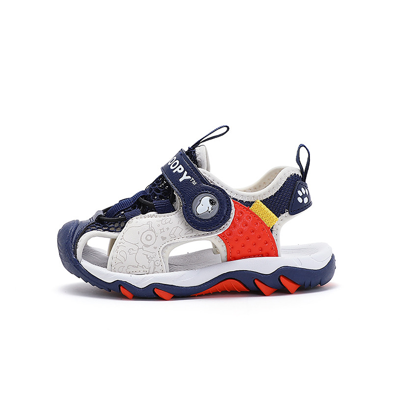 Антискользящие износостойкие детские сандалии темно-синие бежевые Kids' SNOOPY
Антискользящие износостойкие детские сандалии темно-синие бежевые Kids' SNOOPY