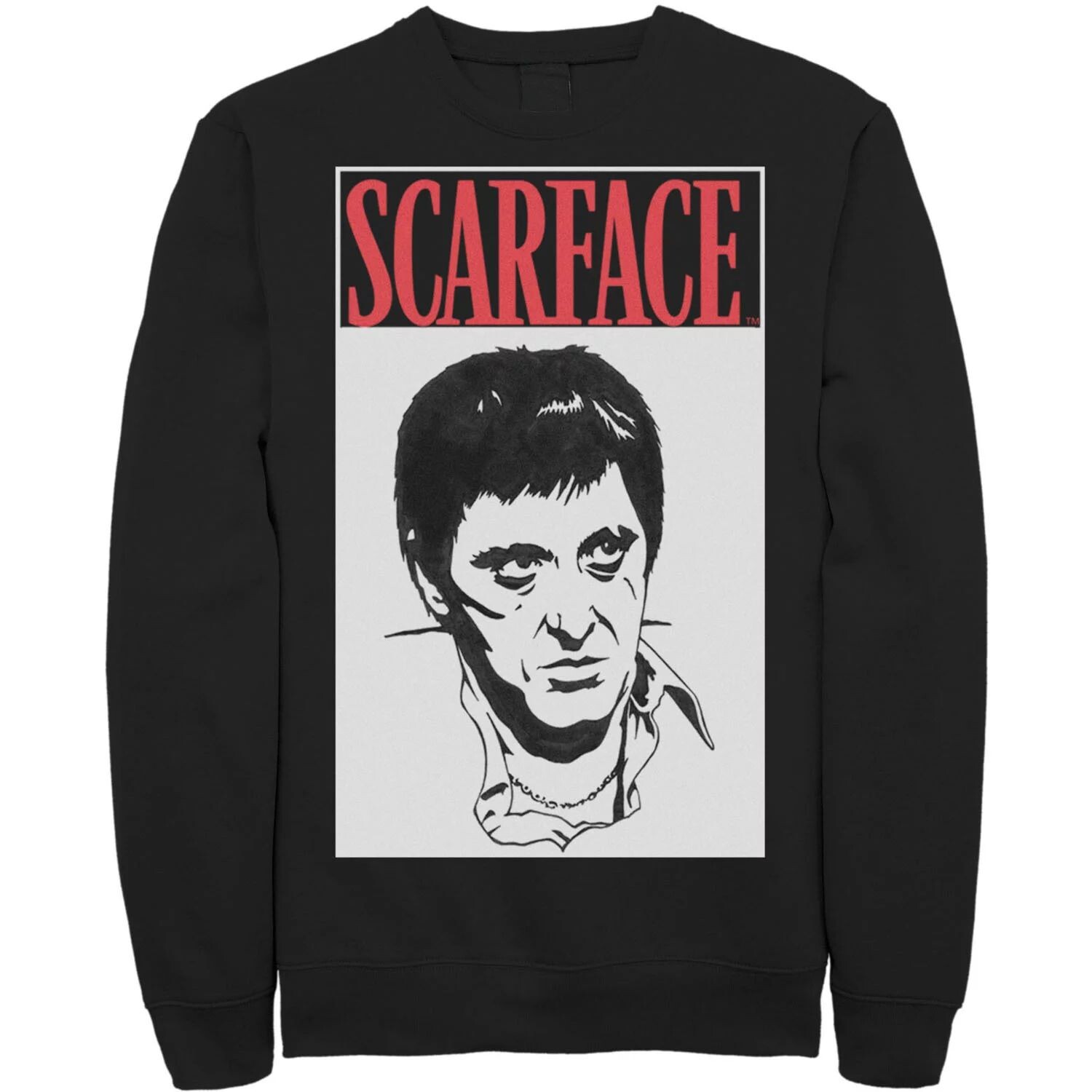 Мужская толстовка со шрамом для лица Scare Face Stare Big Face Licensed Character, черный
Мужская толстовка со шрамом для лица Scare Face Stare Big Face Licensed Character, черный