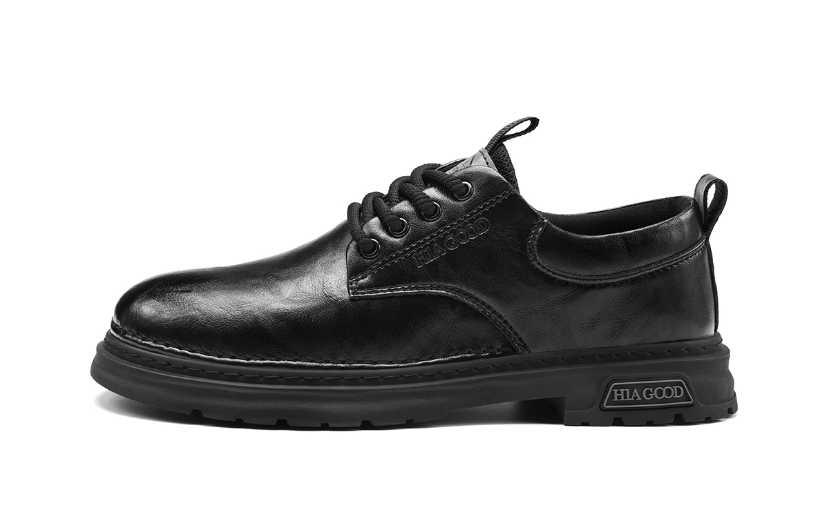 HLA Мужские повседневные туфли с низким верхом, черные/коричневые
HLA Мужские повседневные туфли с низким верхом, черные/коричневые