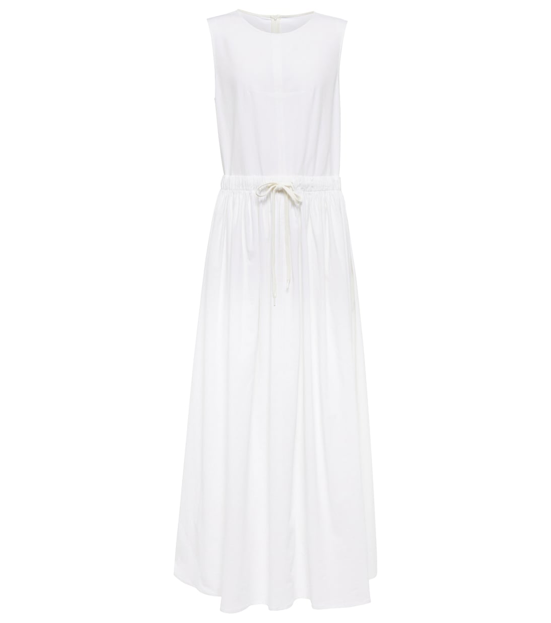 Платье макси из смеси льна и хлопка MM6 Maison Margiela, белый
Платье макси из смеси льна и хлопка MM6 Maison Margiela, белый