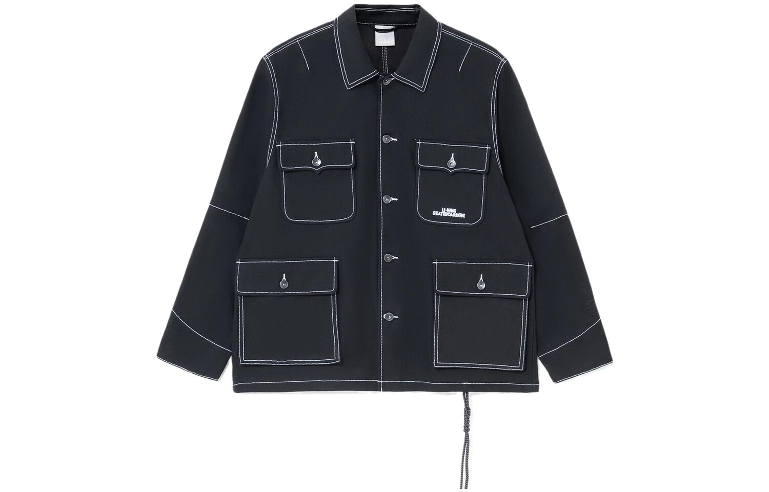 Куртка для скейтборда мужская черная Lining, черный
Куртка для скейтборда мужская черная Lining, черный