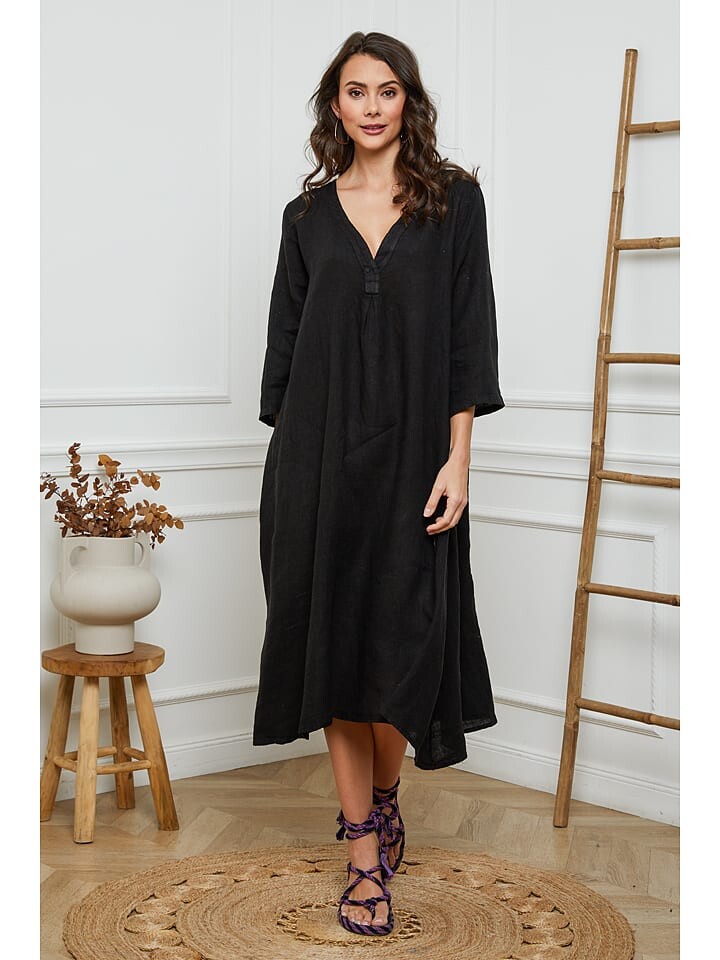 Длинное платье La Compagnie Du Lin, черный
Длинное платье La Compagnie Du Lin, черный