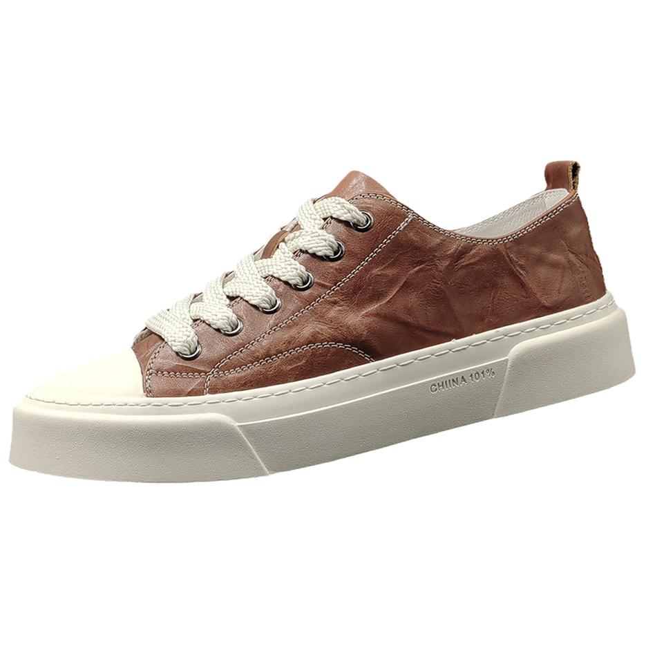 Низкие скейтерские кроссовки мужские H2, коричневый
Низкие скейтерские кроссовки мужские H2, коричневый