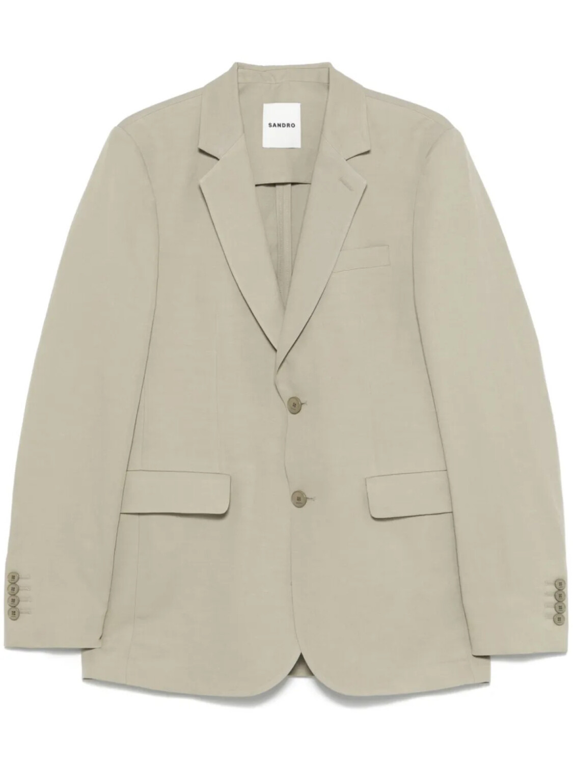 SANDRO однобортный пиджак, зеленый
SANDRO однобортный пиджак, зеленый