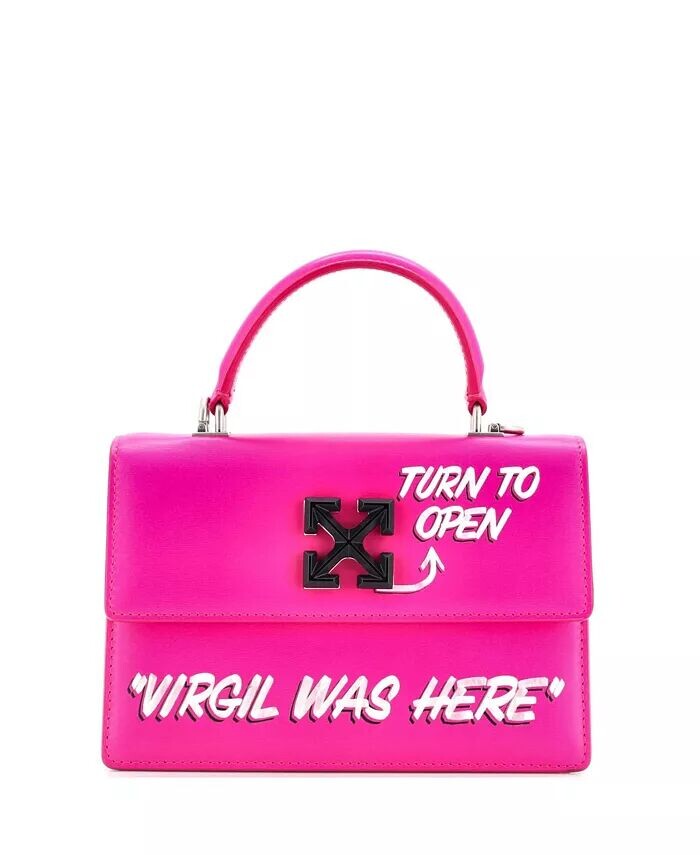 Кожаная сумка Jitney 1.4 с принтом Pre-Owned Off White, розовый
Кожаная сумка Jitney 1.4 с принтом Pre-Owned Off White, розовый