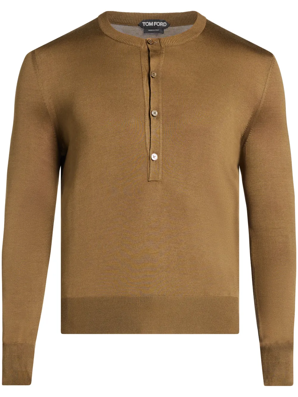 Шелковая футболка тонкой вязки TOM FORD, зеленый
Шелковая футболка тонкой вязки TOM FORD, зеленый